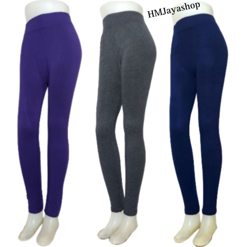 Celana Legging Wanita Lejing Korea Panjang LegingTebal