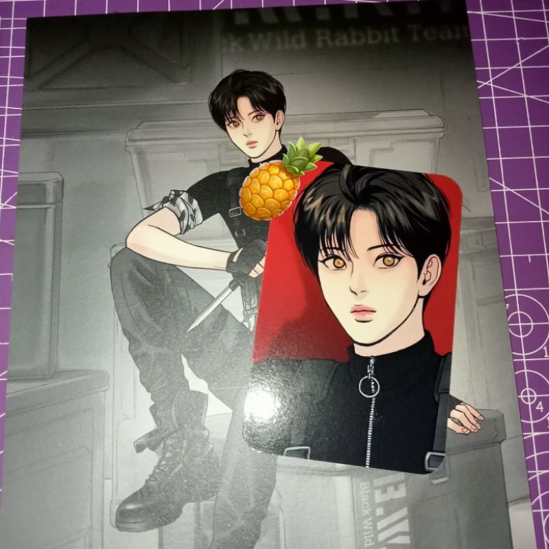 [STOCK SISA SATU] Postcard & Photocard Nakyum POTN Season Greeting Lezhin 2023