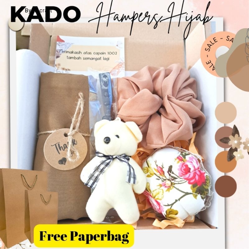 

Hampers Hijab Kado Ulang Tahun Cewek / Hampers Lebaran / Parcel lebaran / Hampers nikahan / Hampers wedding