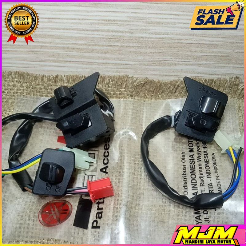 SAKLAR KIRI DAN KANAN MOTOR YAMAHA VEGA ZR - VEGA RR SAKLAR VEGA R - HOLDER VEGA R KIRI-KANAN