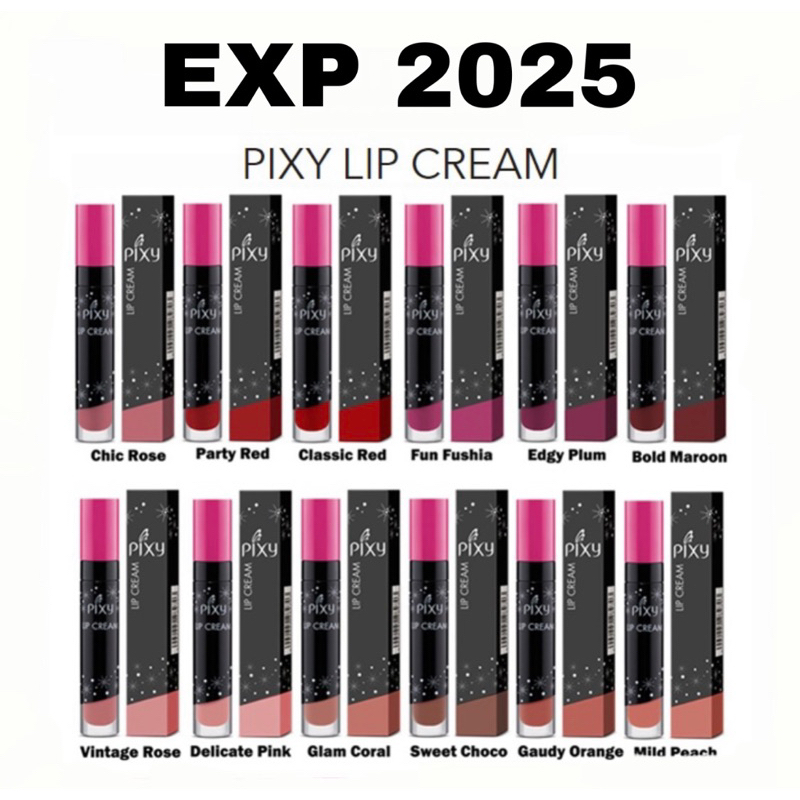 Pixy Lip Cream Matte//LIP MATTE PIXY