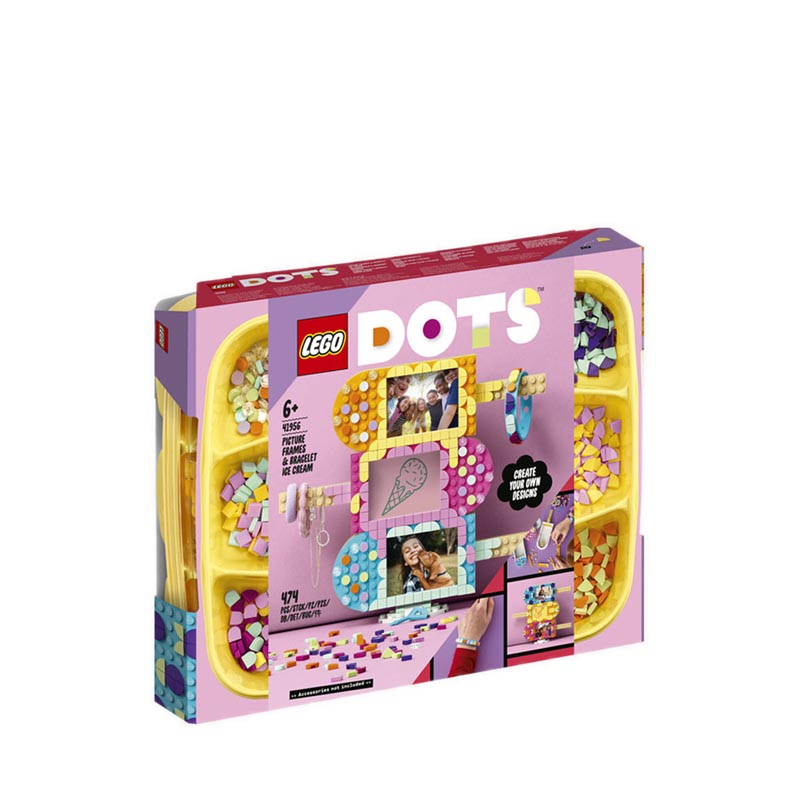 LEGO DOTS Ice Cream Picture Frames & Bracelet (LEGO 41956)