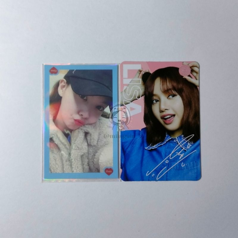 [baca deskripsi] Bundle Photocard Nayeon wil topi TWICE lisa oreo blackpink