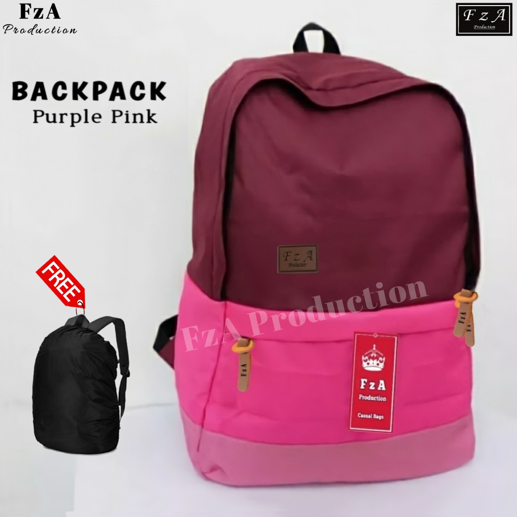 FzA Official - Tas Ransel Distro Original Casual pria Wanita / Tas Ransel Laptop / Backpack Sekolah Kuliah Distro Original Tas Punggung Laptop - PPRC