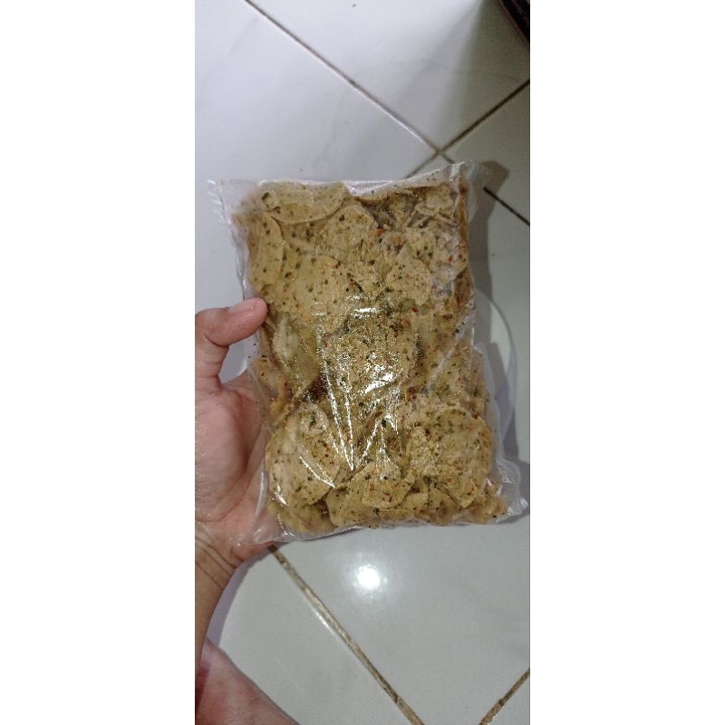 

Basreng Pedas Daun Jeruk 500gr