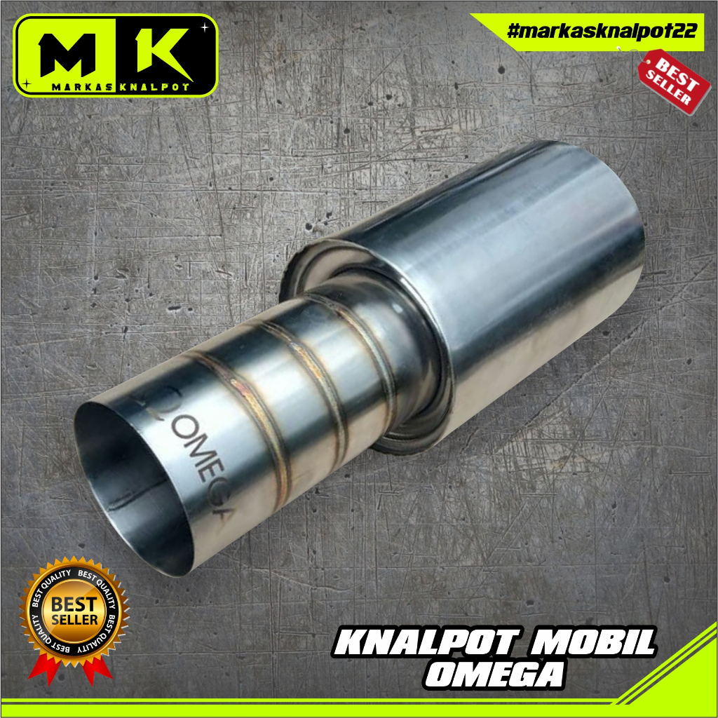 KNALPOT MOBIL OMEGA BASS KERING GAHAR-KNALPOT BERKUALITAS