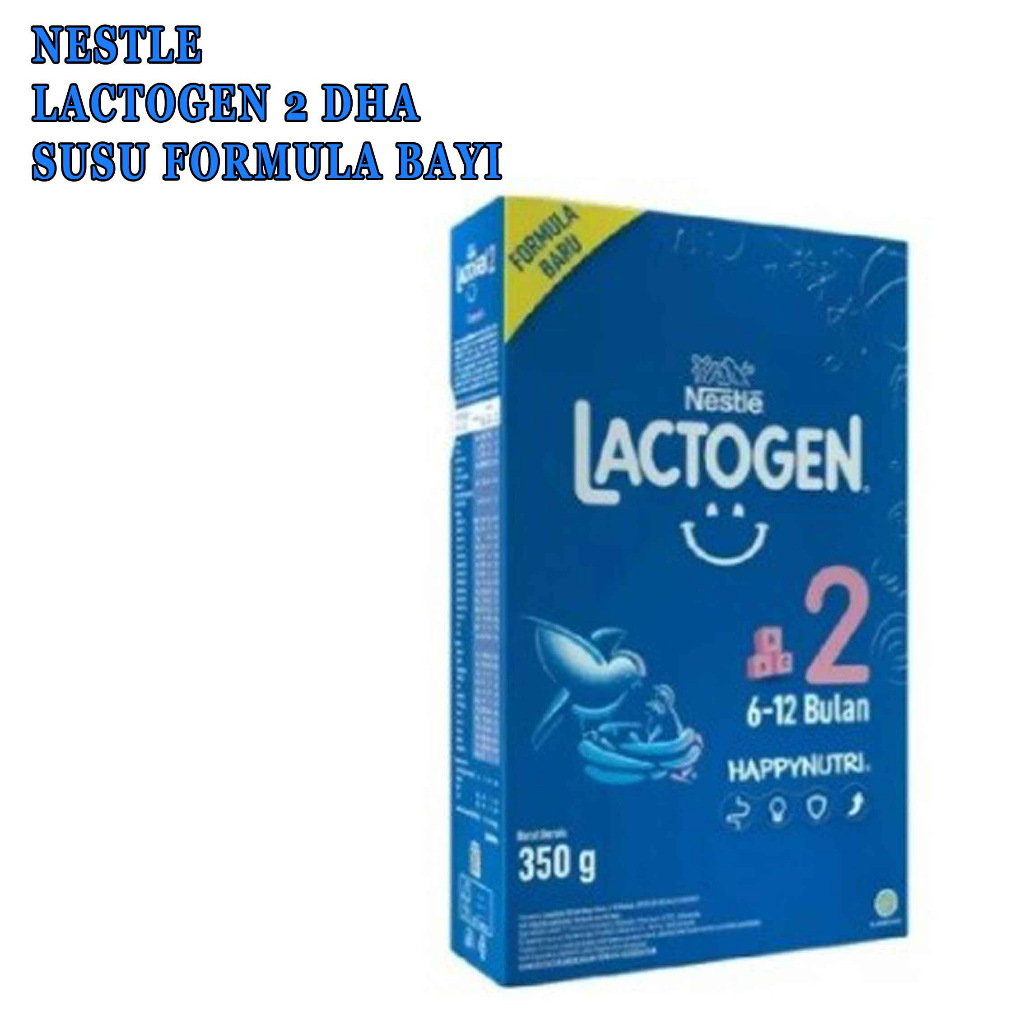 Susu Formula Bayi* Nestle Lactogen DHA* Susu Bubuk* 350gr