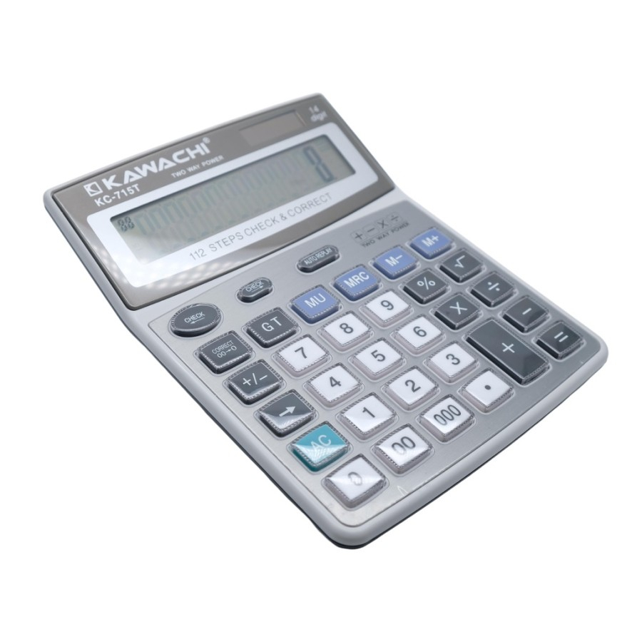 

Kalkulator electronic 14Digits KC-715T KAWACHI