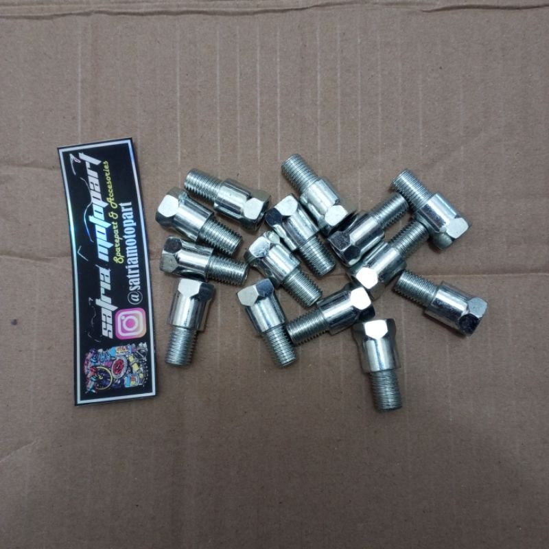 baut sambungan spion yamaha ke drat honda