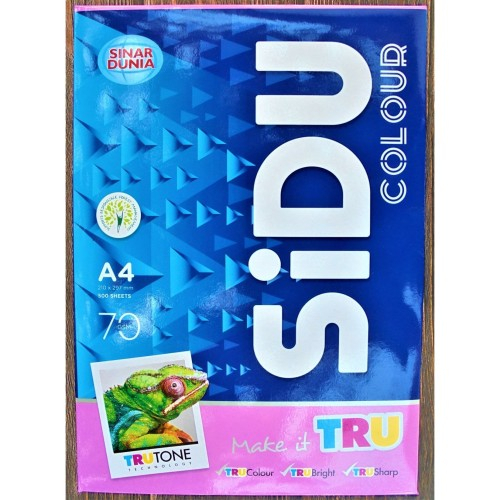 

Kertas A4 PINK SIDU Foto Copy HVS 70 gr / 70 gsm / 70gram SINAR DUNIA