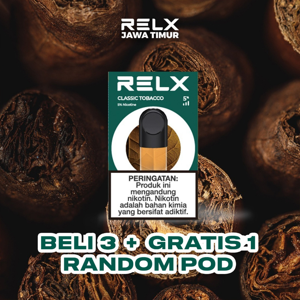 RELX Infinity Pod Classic Tobacco