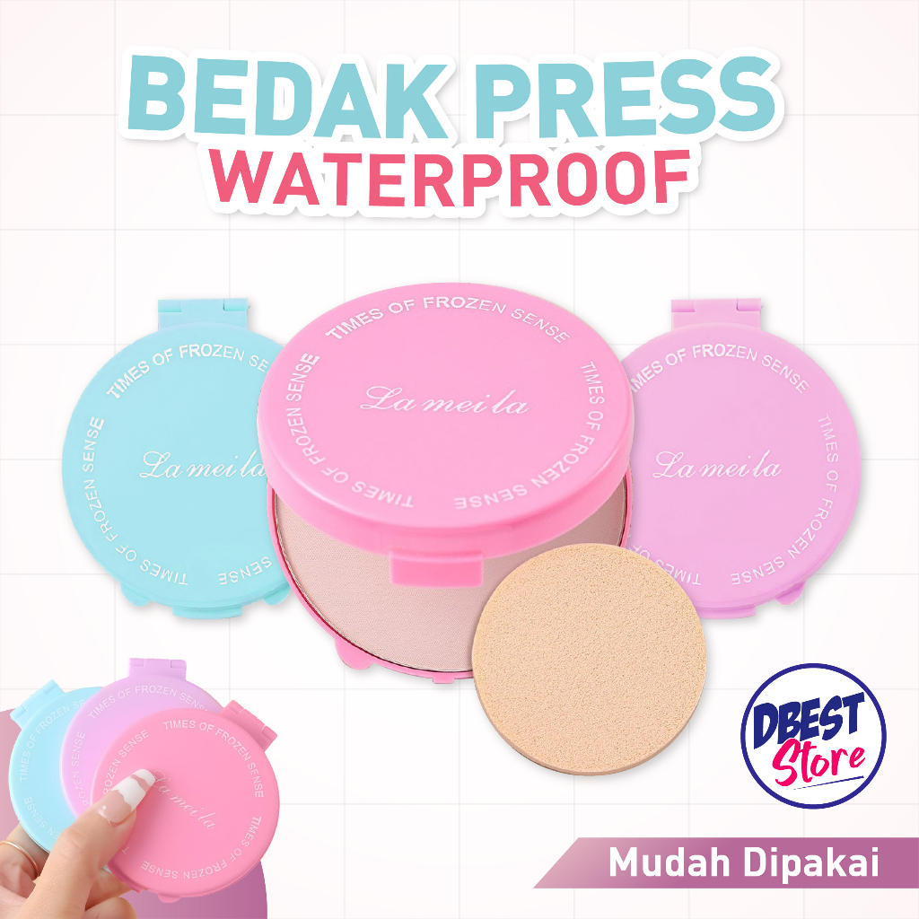 Lameila Pressed Mineral Powder Bedak Wajah Padat LM 5214