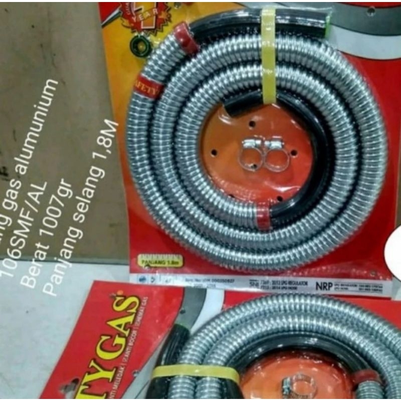 Selang Gas LPG merk Safety Gas Otomatis Aman