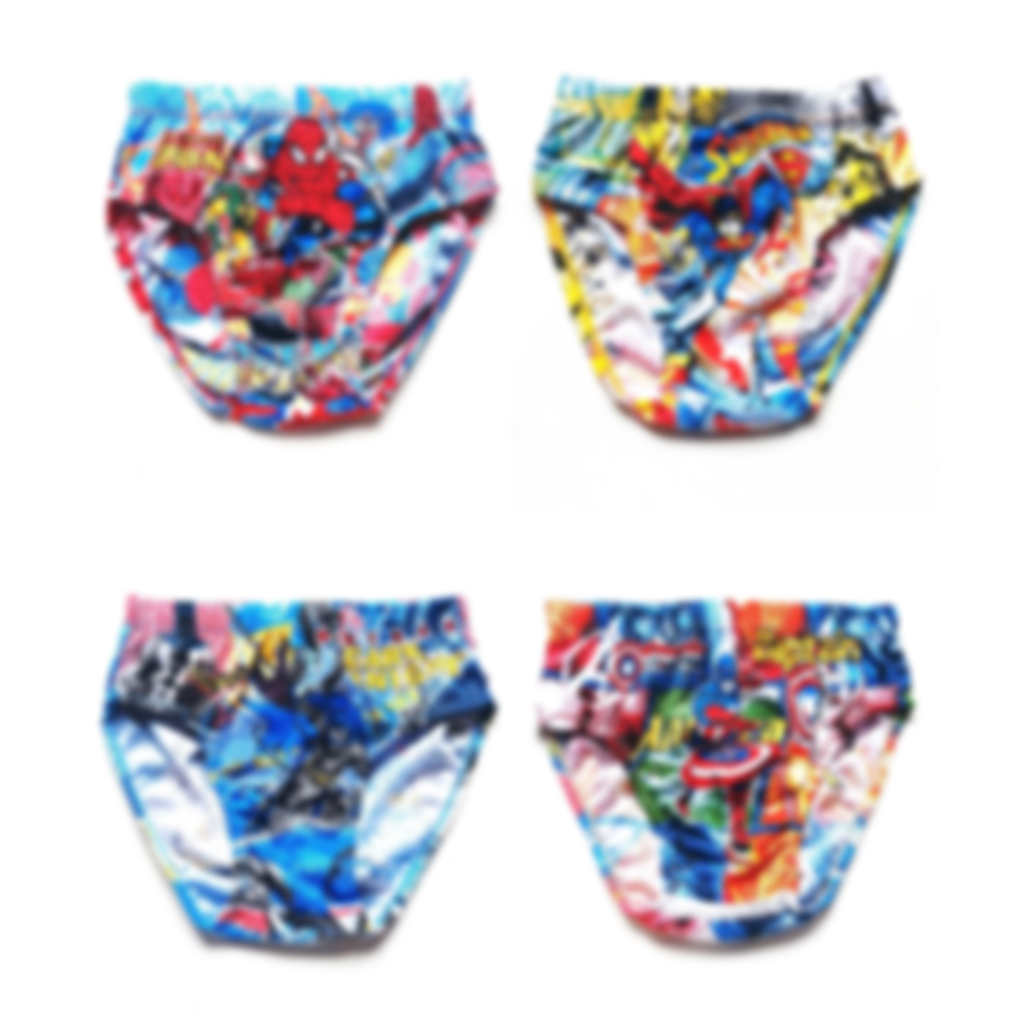 Celana Dalam Anak Laki-Laki Motif Uk M L XL - 3 Pcs -