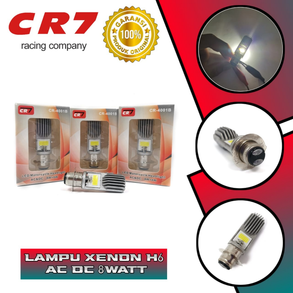 Lampu Depan H6 Lampu Utama Lampu Xenon H6 Lampu Depan Motor Matic Motor Bebek Led Ac Dc