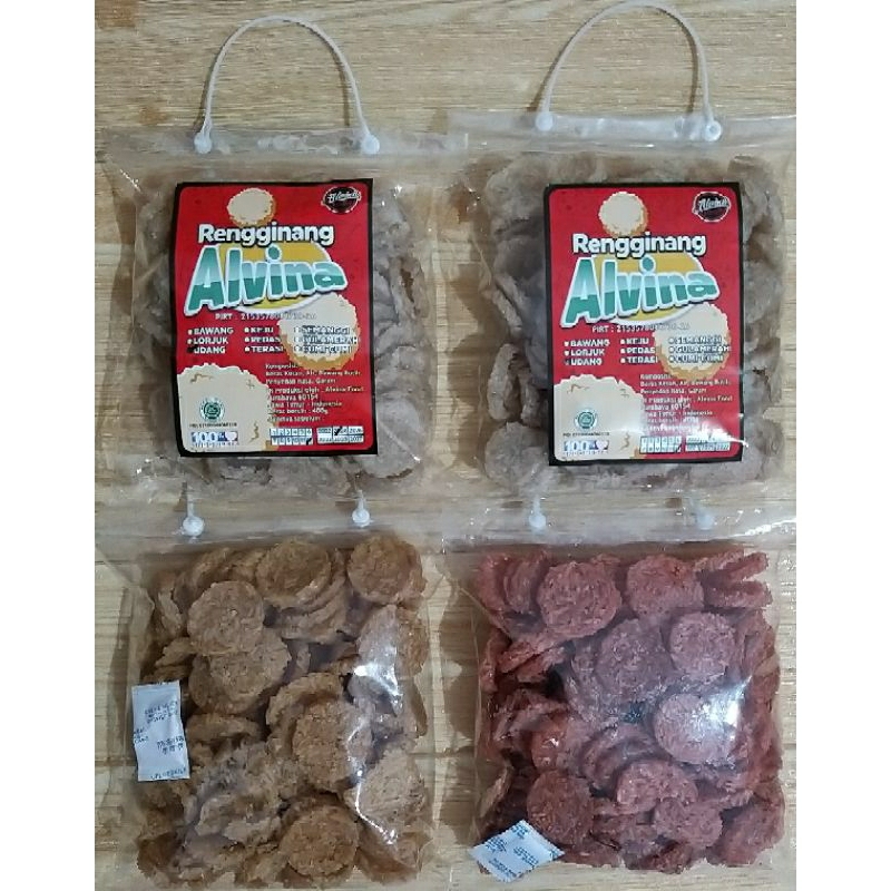 ✔MURAH Rengginang Alvina Aneka Varian Rasa 400gr / Rengginang