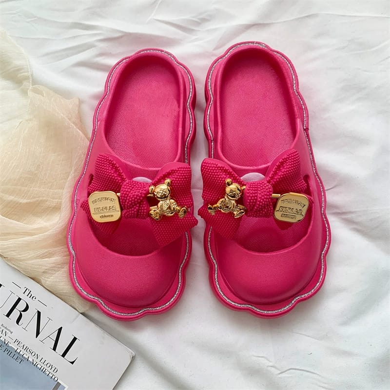 GROSIRTAS TG1615 Sandal Jelly Baim Pita Wanita Import Soft Empuk Lentur