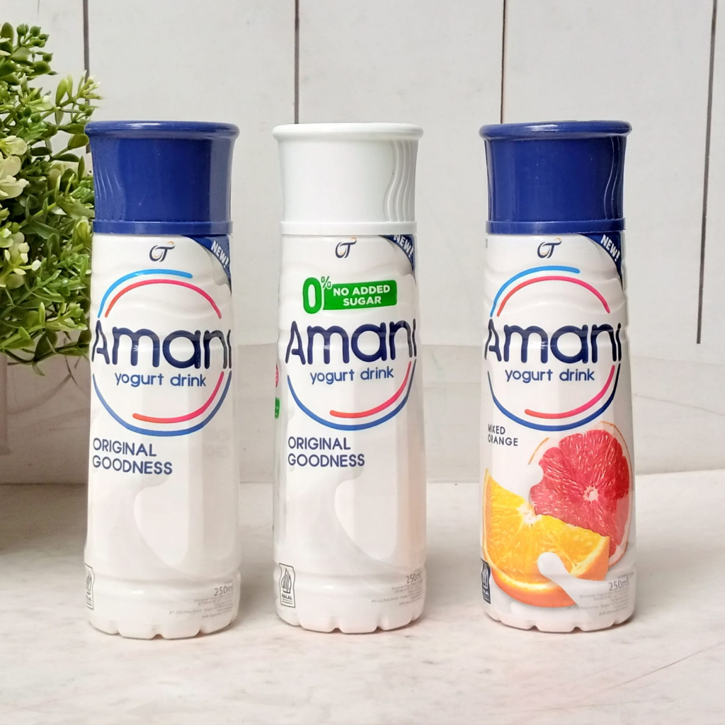 Amani Yogurt Drink Botol 250ml