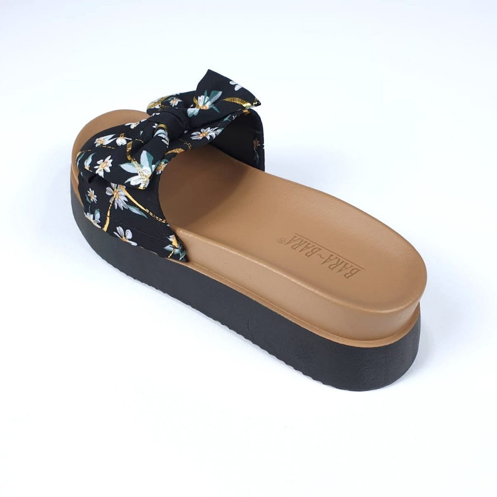 BARA BARA ORIGINAL jelly sandal karet empuk murah wanita barabara import wedges JSL219V-5TT