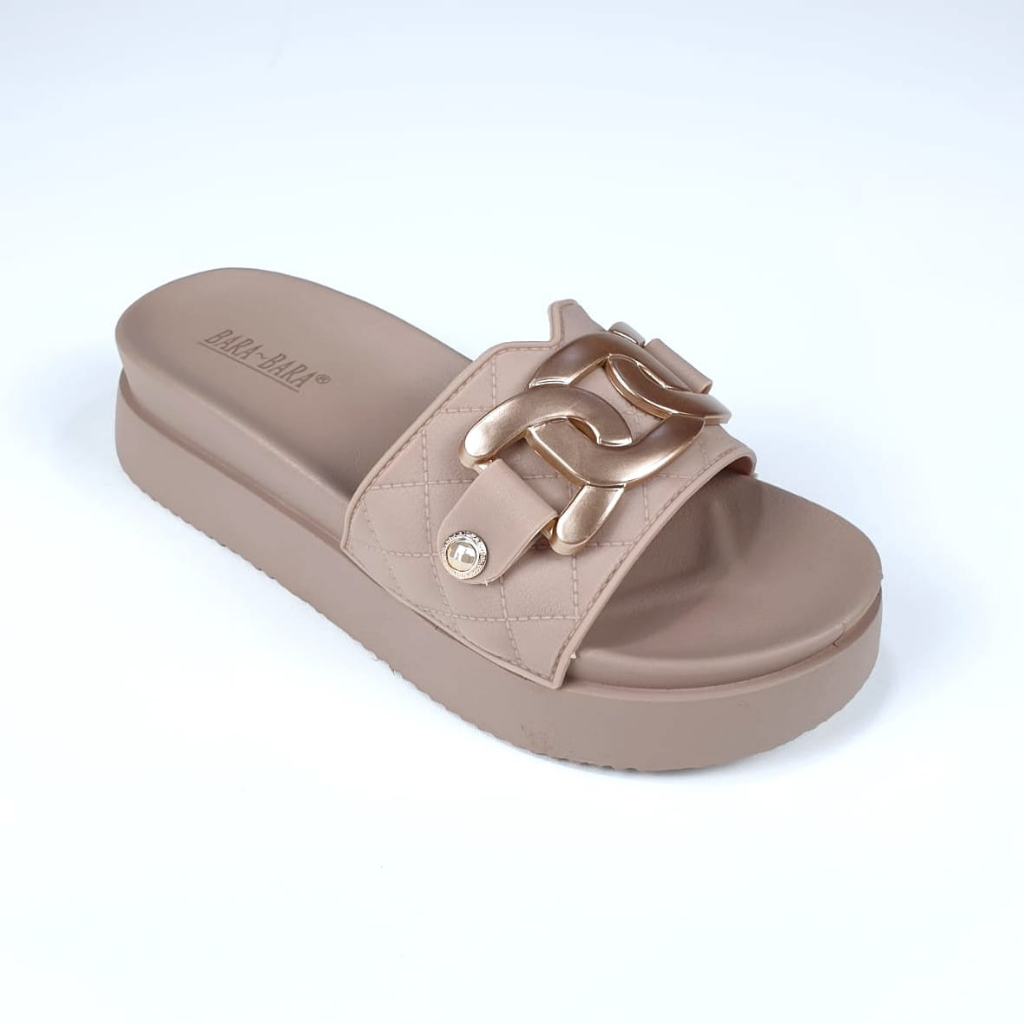 BARA BARA ORIGINAL jelly sandal karet empuk murah wanita barabara import sendal wedges cewek JSL219V18