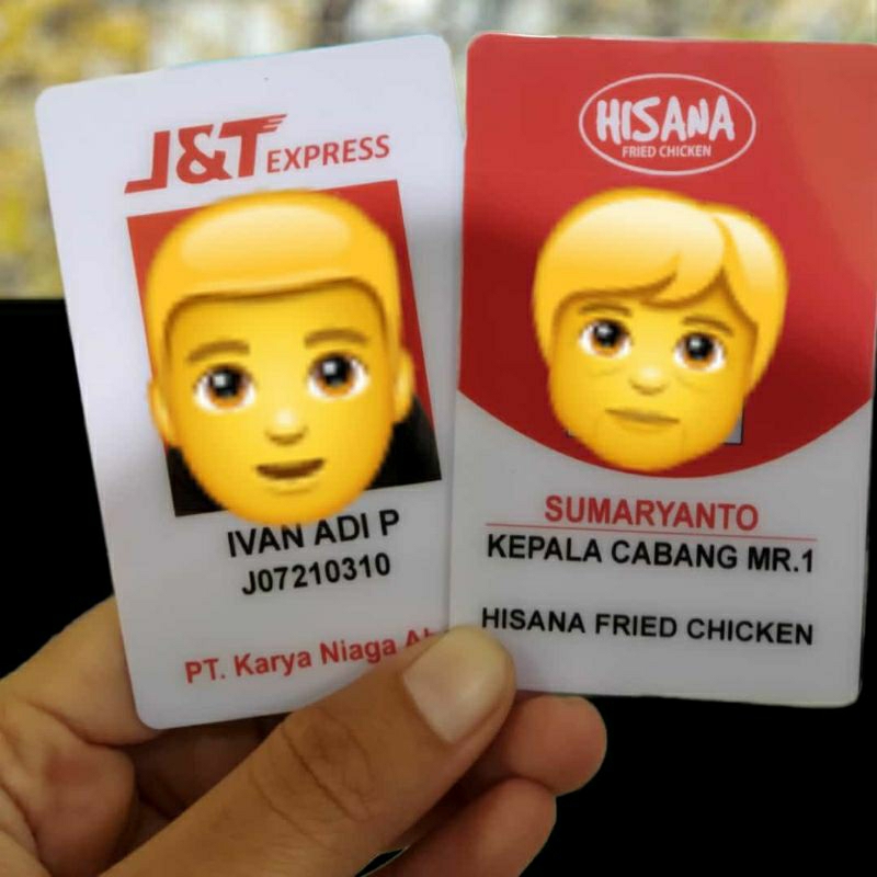 

id card kartu kerja