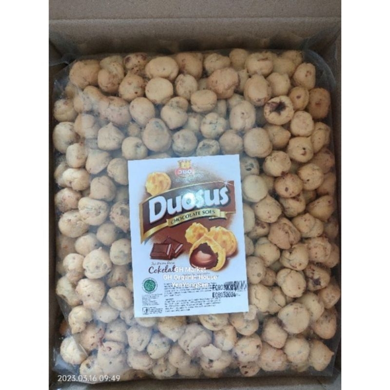 

duosus 2kg soes isi coklat