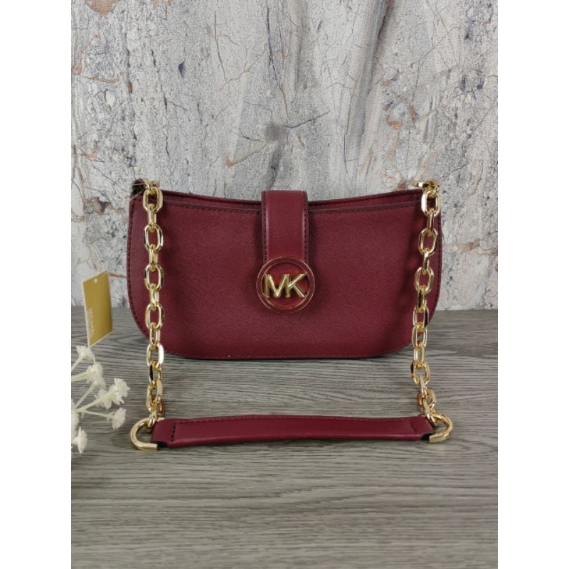 MK Carmen Small Pouchette Mulberry