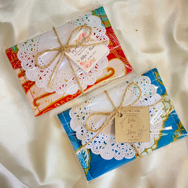 SOUVENIR PERNIKAHAN DOMPET KOIN BATIK KHAS JOGJA
