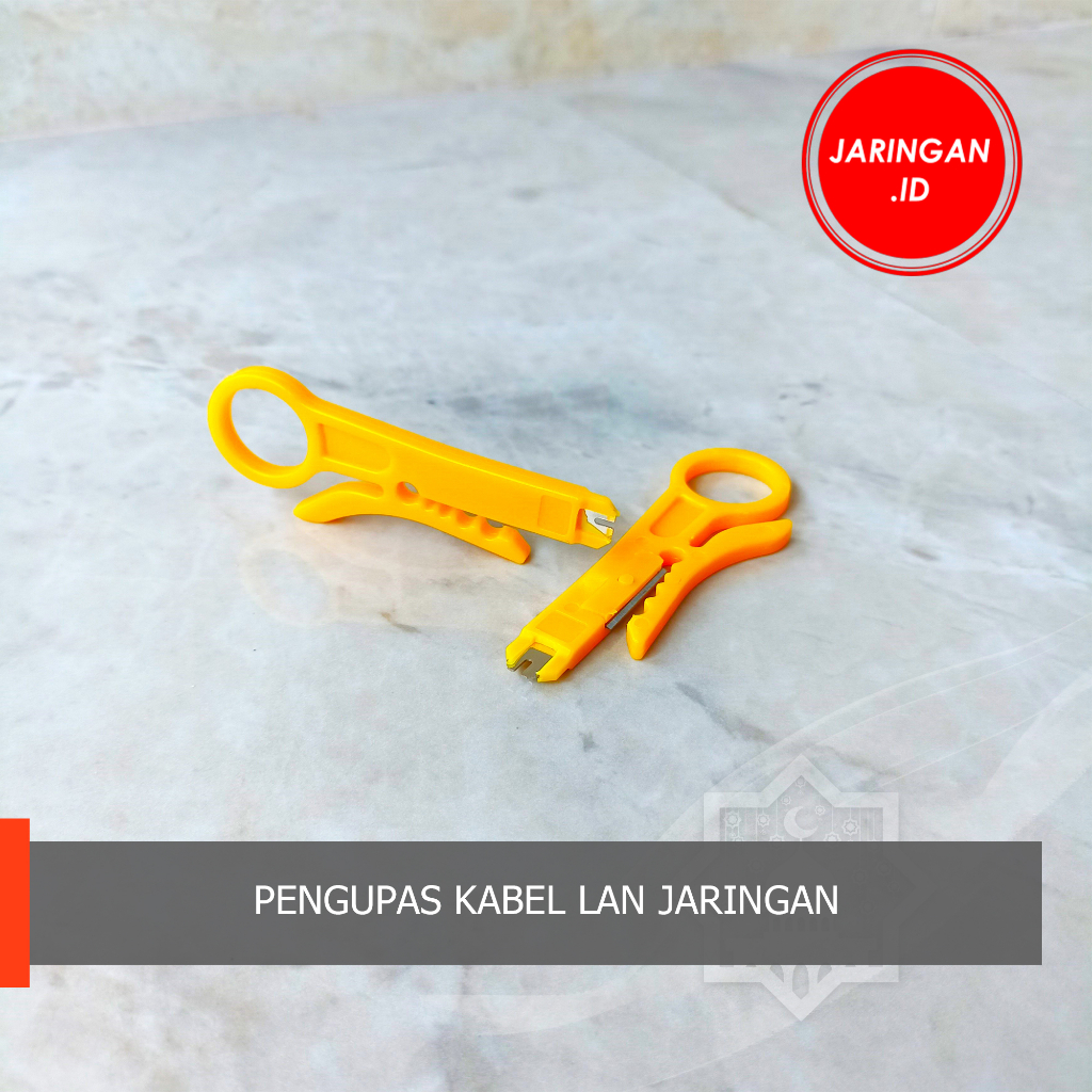 ALAT PENGUPAS KABEL LAN JARINGAN KUNING