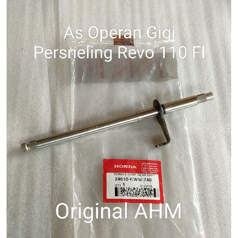 As Operan Gigi Persneling Revo 110 FI Ori AHM 24610 KWW 740