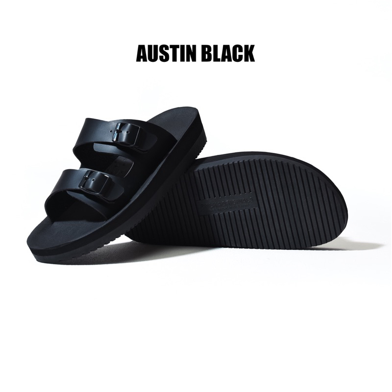 Polka Sandals/ Austin Black / Sandals / Sendal Slide