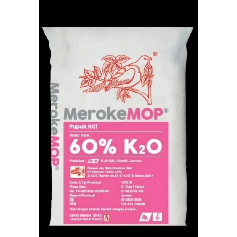 Pupuk Meroke - MOP 50kg