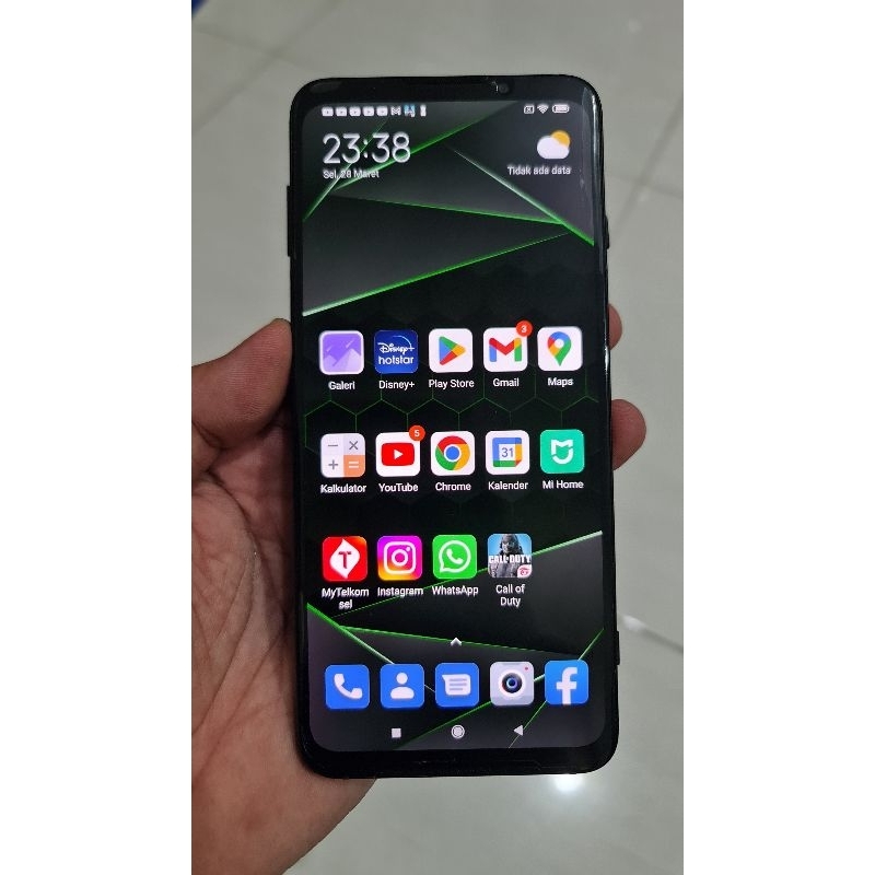 Dijual Second Black Shark 3 ex Garansi resmi