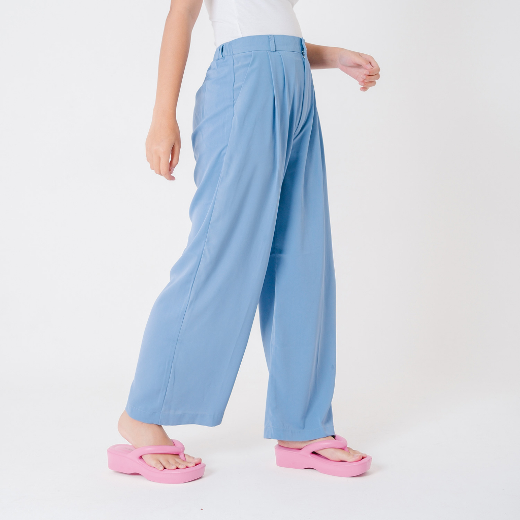 Yesyou Akasia Pants Blue Woman - All Size