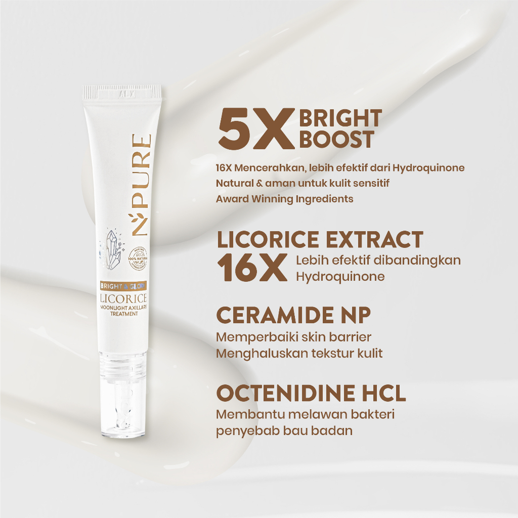 ✨ AKU MURAH ✨ NPURE Axillary Treatment Licorice/Underarm Serum