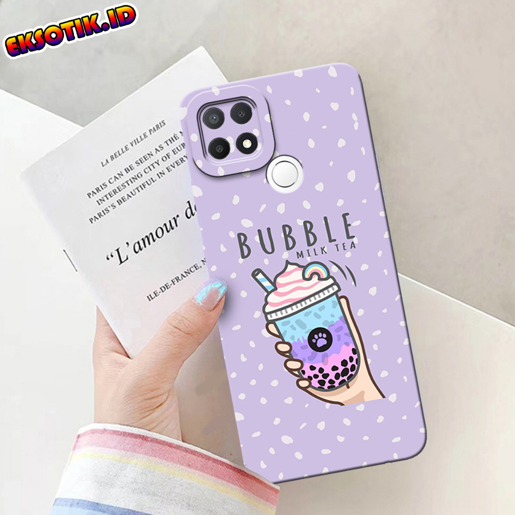 Case OPPO A15 - Eksotik.id - Casing OPPO A15 - Case BOBA - Skin Handphone - Silikon OPPO A15 - Cassi
