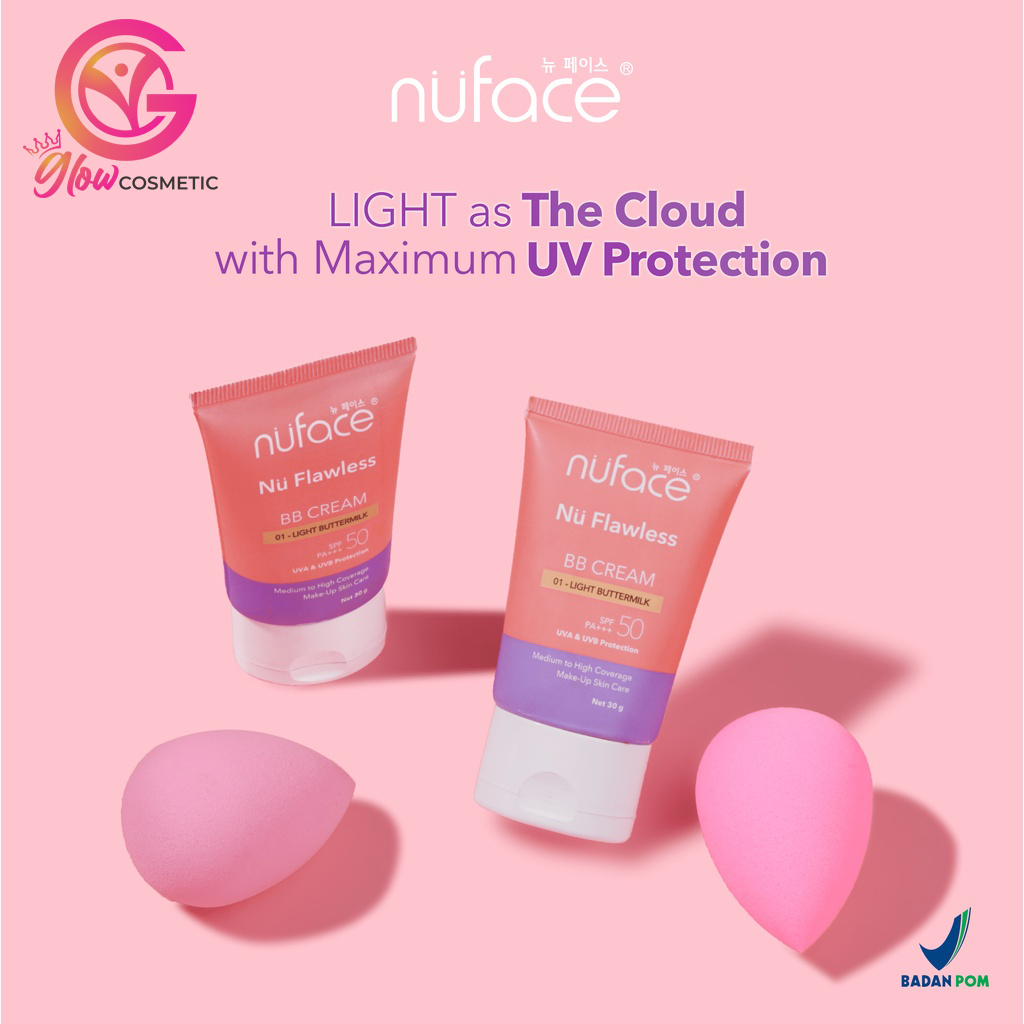 NUFACE NU FLAWLESS BB CREAM SPF 50 PA+++ 30g