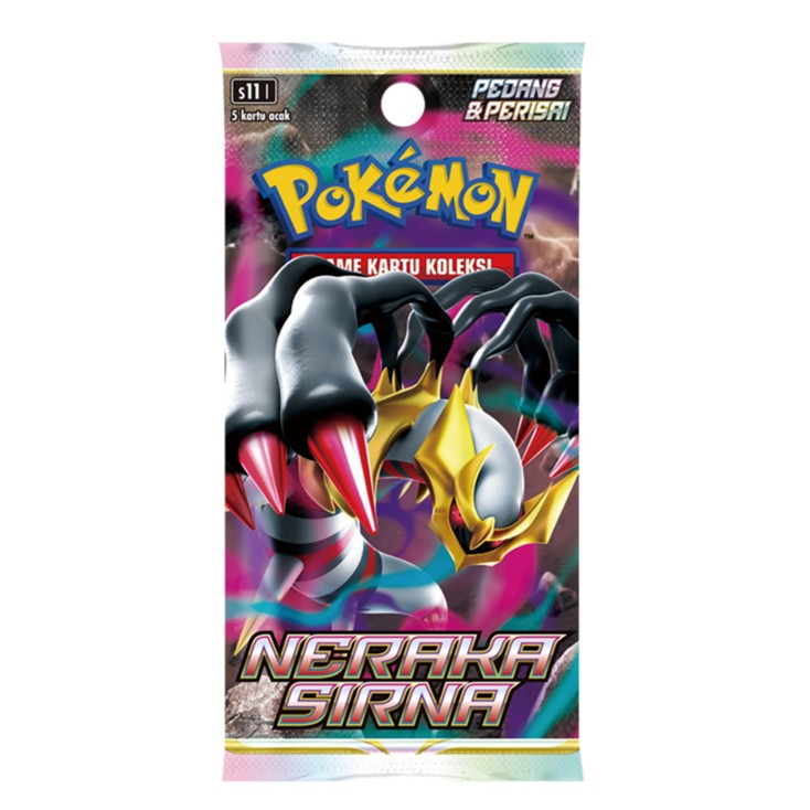 Kartu Pokemon Neraka Sirna S11 Booster Pack TCG Indonesia