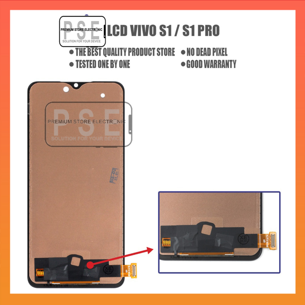 LCD Vivo S1 Pro / S1 Original Fullset Touchscreen Garansi 1 Bulan