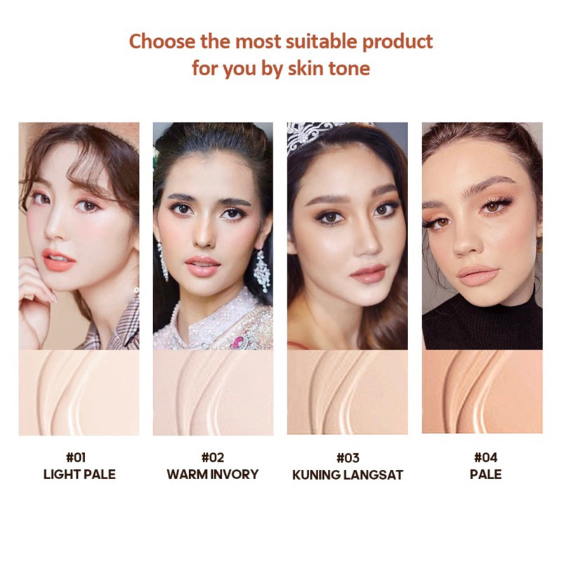 SANIYE R1072 Wajah Concealer Krim Foundation Blemish Cream Face Kosmetik