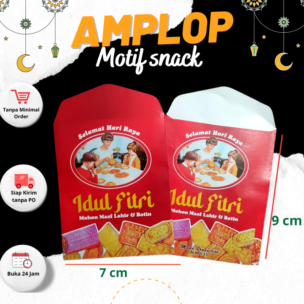 

Amplop Lebaran Idul Fitri / Ampau Anak Murah / Amplop muslim/ Amplop karakter/ Amplop THR (ISI 10PCS)