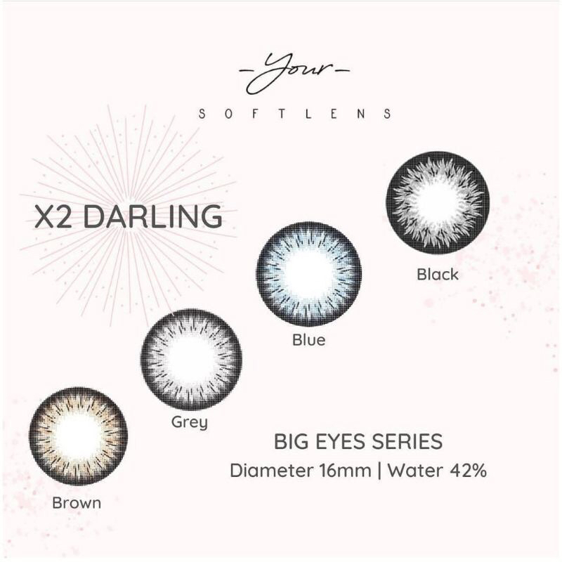 Softlens Big Eyes 16mm Darling By Exoticon