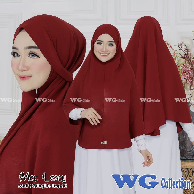 WG LESTY // Met Lesty // cringkel import // Hijab instan