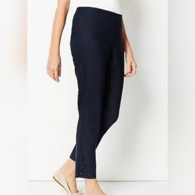 J.jill Linen button hem pants PART 1