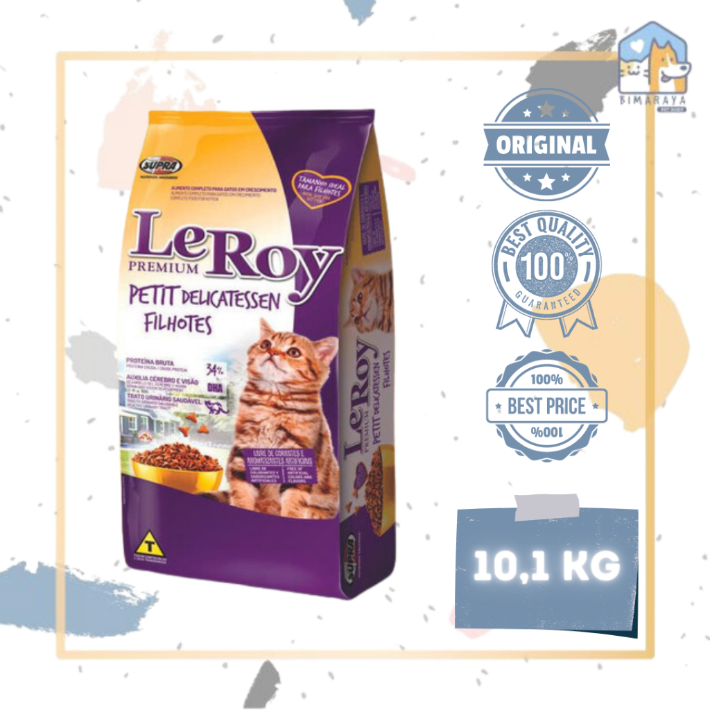 LEROY PETIT DELICATESSEN (KITTEN) 10,1 KG FRESHPACK / MAKANAN KUCING (EKSPEDISI)