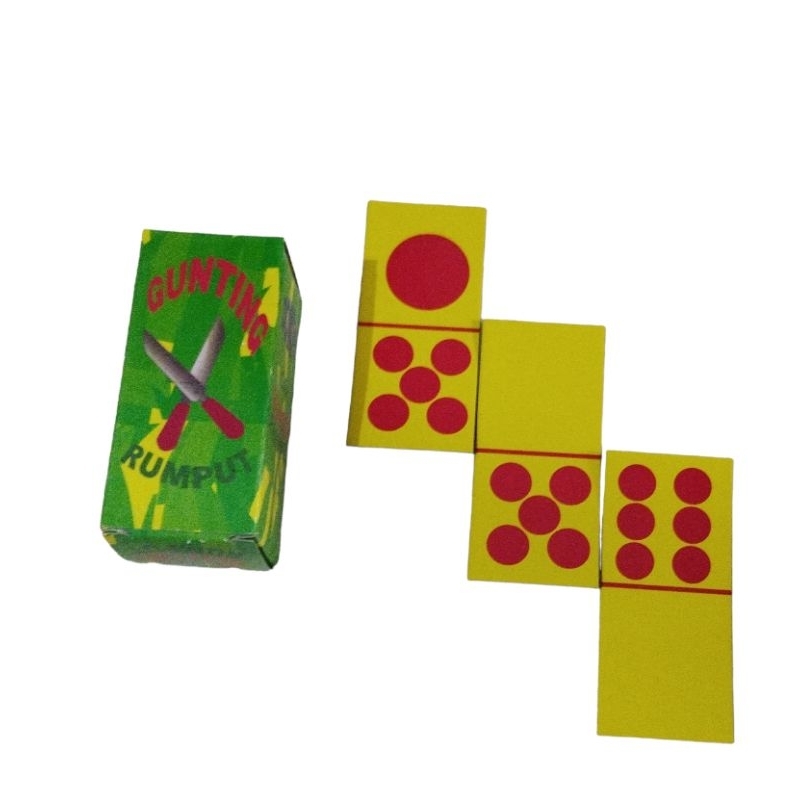 GUNTING RUMPUT Kartu Domino Permainan Kartu