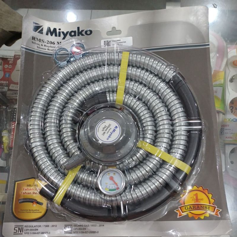 selang regulator kompor gas miyako