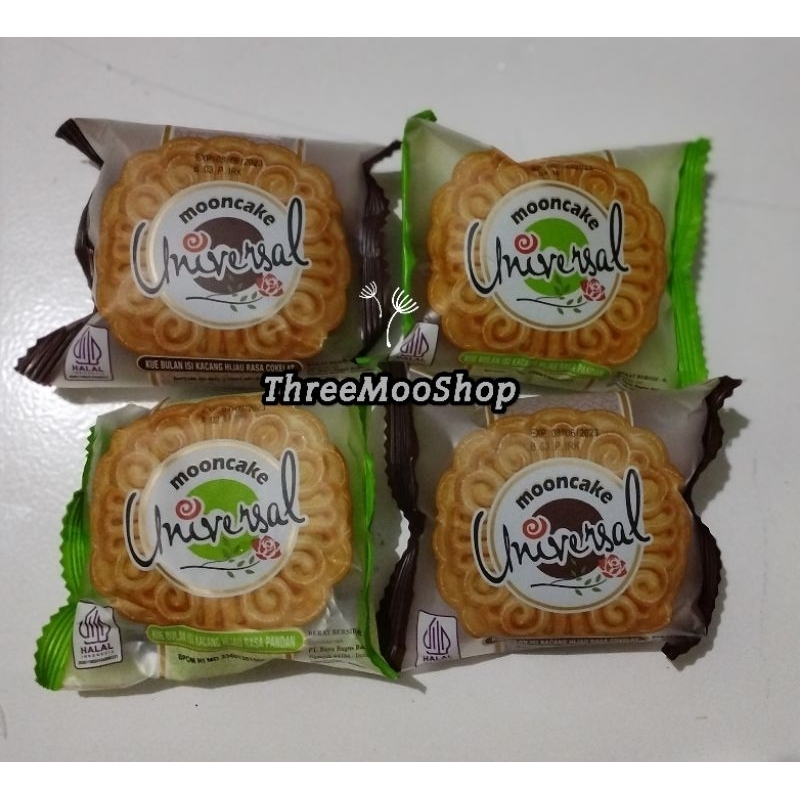 

Kue Mooncake Universal isi Kacang Hijau 60 gr