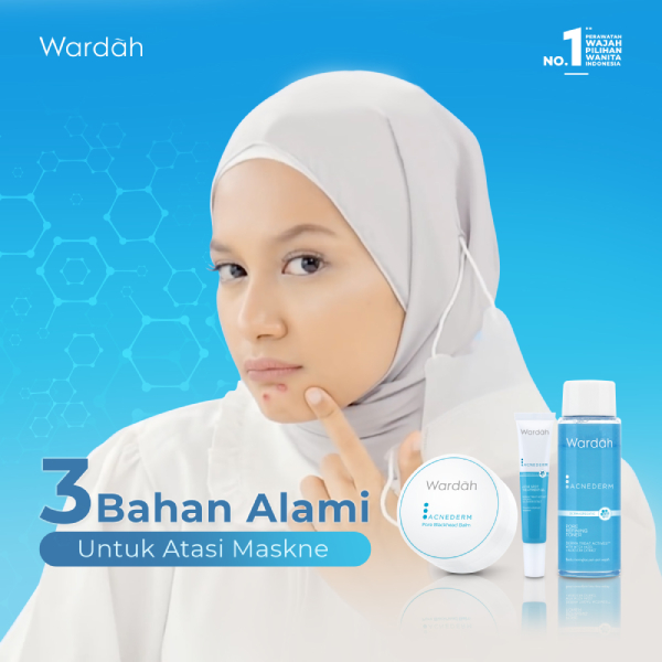 Wardah Acnederm Acne Spot Treatment Gel 15 ml obat jerawat totol