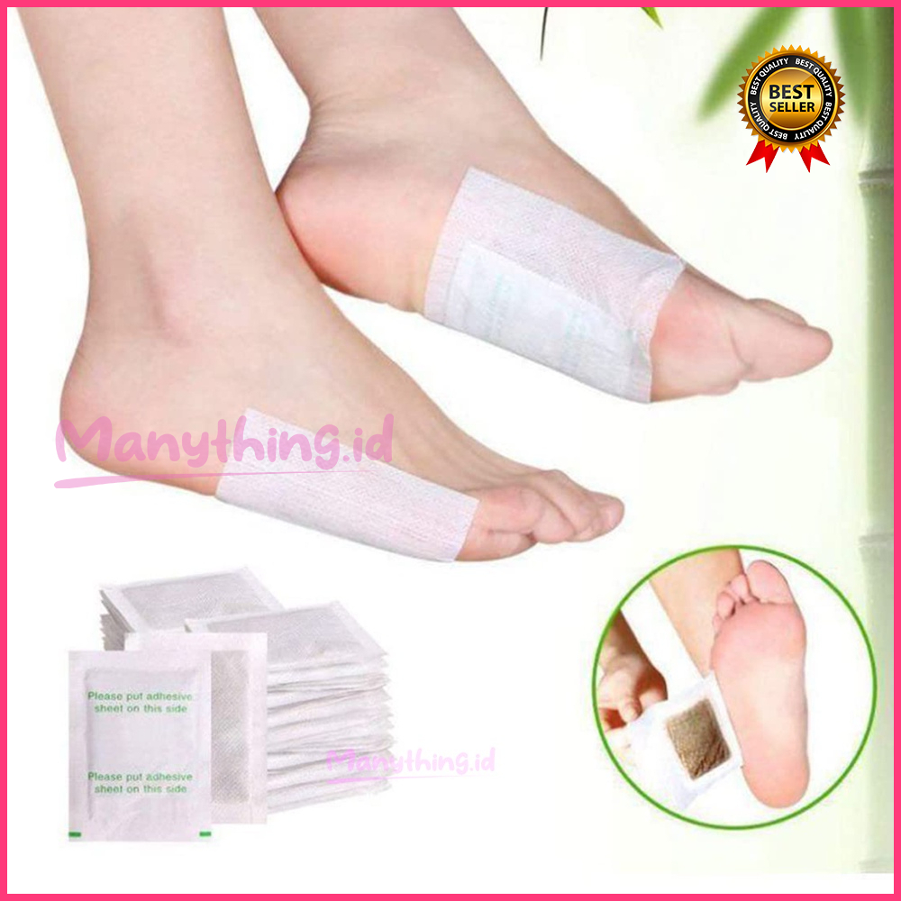 KINOKI DETOX KOYO TEMPEL KAKI GOLD EMAS 1 PACK ISI 10 PCS / SET